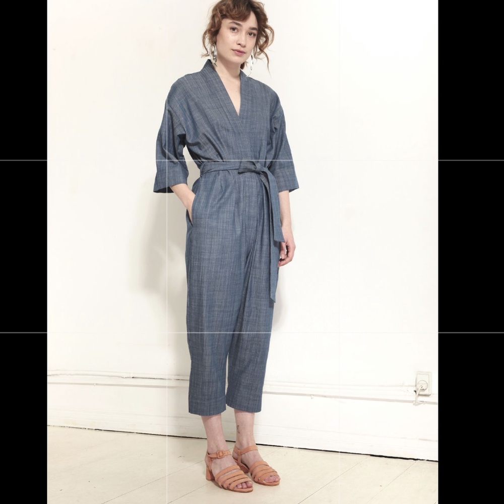 jesse kamm japanese denim kimono jumper